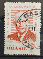 A 91 Brazil Stamp US President Eisenhower 1960 Circulated 1 - Andere & Zonder Classificatie