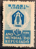 A 92 Brazil Stamp World Refugee Year 1960 2 - Sonstige & Ohne Zuordnung