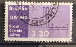 A 93 Brazil Stamp Air Inauguration Of Brasilia National Congress 1960 Circulated 2 - Other & Unclassified