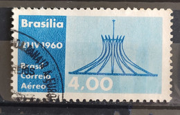 A 94 Brazil Stamp Air Inauguration Of Brasilia Cathedral Religion 1960 Circulated 4 - Sonstige & Ohne Zuordnung