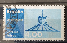 A 94 Brazil Stamp Air Inauguration Of Brasilia Cathedral Religion 1960 Circulated 5 - Sonstige & Ohne Zuordnung