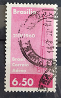 A 95 Brazil Stamp Air Inauguration Of Brasilia TV Tower Communication 1960 Circulated 4 - Sonstige & Ohne Zuordnung