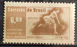 A 101 Brazil Stamp Air Tennis Female Maria Ester Bueno 1960 1 - Other & Unclassified