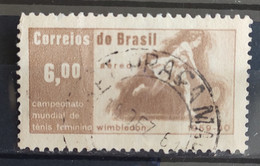 A 101 Brazil Stamp Air Tennis Female Maria Ester Bueno 1960 Circulated 4 - Other & Unclassified