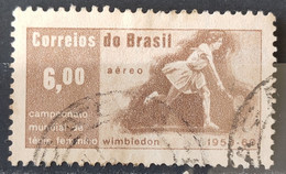 A 101 Brazil Stamp Air Tennis Female Maria Ester Bueno 1960 Circulated 7 - Other & Unclassified