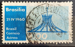 A 94 Brazil Stamp Air Inauguration Of Brasilia Cathedral Religion 1960 Circulated 1 - Sonstige & Ohne Zuordnung