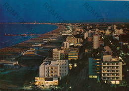 CARTOLINA  MILAMO MARITTIMA E CERVIA,EMILIA ROMAGNA,NOTTURNO,SPIAGGIA,MARE,BARCHE A VELA,LUNGOMARE,ESTATE,VIAGGIATA 1967 - Ravenna