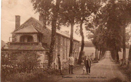 Tansinne  Le Pavillon De Chasse Du Bestin Animée Voyagé En 1934 Ne Possède Plus De Timbre - Libin