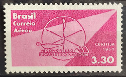 A 97 Brazil Stamp National Eucharistic Congress Curitiba 1960 2 - Other & Unclassified