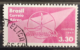 A 97 Brazil Stamp National Eucharistic Congress Curitiba 1960 Circulated 2 - Other & Unclassified