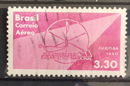 A 97 Brazil Stamp National Eucharistic Congress Curitiba 1960 Circulated 3 - Other & Unclassified