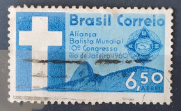 A 98 Brazil Stamp Air Congress Of Alliance Baptist Religion 1960 Circulated 4 - Sonstige & Ohne Zuordnung