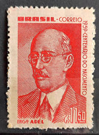 C 448 Brazil Stamp Centenary Engineer Adel Pinto Personality 1960 1 - Sonstige & Ohne Zuordnung