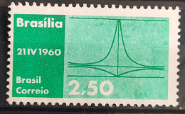 C 449 Brazil Stamp Inauguration Of Brasilia 1960 1 - Andere & Zonder Classificatie