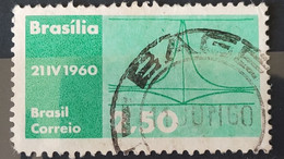 C 449 Brazil Stamp Inauguration Of Brasilia 1960 Circulated 5 - Other & Unclassified