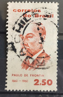 C 451 Brazil Stamp Centenary Engineer Paulo De Frontin 1960 Circulated 4 - Sonstige & Ohne Zuordnung