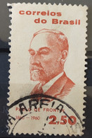 C 451 Brazil Stamp Centenary Engineer Paulo De Frontin 1960 Circulated 6 - Andere & Zonder Classificatie