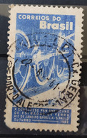 C 452 Brazil Stamp Panamerican Congress Of Railways Train 1960 Circulated 6 - Other & Unclassified