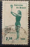 C 453 Brazil Stamp Spring Games Women 1960 Circulated 3 - Other & Unclassified