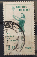 C 453 Brazil Stamp Spring Games Women 1960 Circulated 5 - Andere & Zonder Classificatie