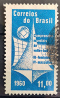 C 454 Brazil Stamp World Volleyball Championship 1960 Circulated 1 - Other & Unclassified