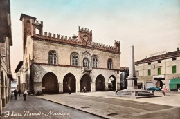 Delcampe - Cartolina - Fidenza ( Parma ) - Municipio - 1960 - Parma