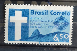 A 98 Brazil Stamp Air Congress Of Alliance Baptist Religion 1960 Circulated 3 - Other & Unclassified