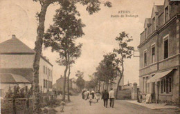 Athus Route De  Bodange Bien Animé Voyagé En 19210 - Aubange