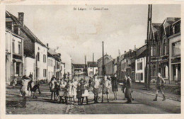 St Léger Grand'rue Bien Animée N'a Pas Voyagé - Saint-Léger