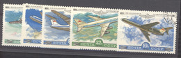 Ru0  -  Russie  -  Avion  :  Yv  138-42  (o) - Used Stamps
