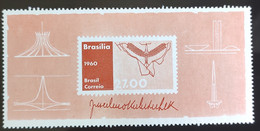 B 14 Brazil Stamp Brasilia Juscelino Kubitschek 1960 1 - Andere & Zonder Classificatie