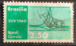 C 449 Brazil Stamp Inauguration Of Brasilia 1960 Circulated 1 - Other & Unclassified