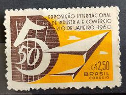 C 455 Brazil Stamp Exhibitions International Industry And Commerce 1960 2 - Other & Unclassified