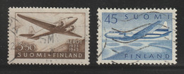 FINLAND - 1944-59 - ( Air Transport Service Annie. - Convair 440 Over Lakes ) - As Scan - Oblitérés