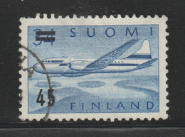 FINLAND - 1959 - ( Convair 440 Over Lakes - 45m On 34m ) - As Scan - Used Stamps