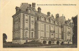 CPA FRANCE 72 "Environs De Marolles Les Braults, Château De Nauvay" - Marolles-les-Braults