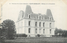 CPA FRANCE 44 "Saint Herblain, Château De La Rivaudière" - Saint Herblain