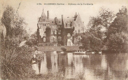 CPA FRANCE 72 "Allonnes, Château De La Forêterie" - Allonnes