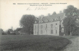 CPA FRANCE 44 "Bouaye, Château De La Sénaigerie " - Bouaye