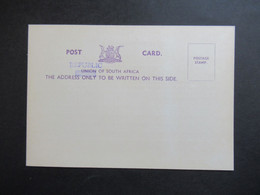 RSA / Süd - Afrika Ca. 1961 Post Card Union RSA / Republic Bestellkarte Der Library Of Parliament Cape Town Bücherzettel - Otros & Sin Clasificación