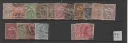 Hungary Scott 47-64   1905-07  Definitive Perf 12, Used - Used Stamps