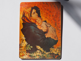 3d 3 D Lenticular Stereo Postcard Madonna And Child 2004  A 212 - Stereoscopische Kaarten