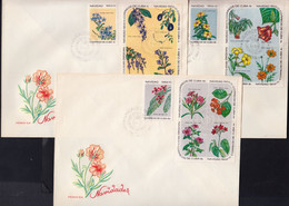 CUBA 1969, CHRISTMAS, FLOWERS, COMPLETE, FDCs In GOOD QUALITY - Briefe U. Dokumente