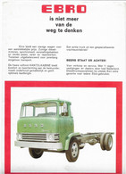 Ebro Vrachtwagen Camion LKW Lastkrafwagen Car Auto Voiture Automobile Vehicle - Camions