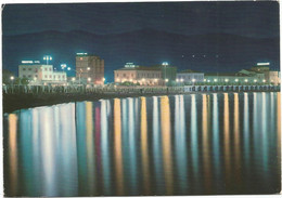 A6423 Fano (Pesaro Urbino) - Il Lido - Panorama Notturno - Notte Nuit Night Nacht Noche / Viaggiata 1968 - Fano