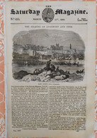 THE SATURDAY MAGAZINE 495-  21 MARCH 1840. ISLANDS OF GUERNSEY GUERNESEY SARK SERK. VENDOME FRANCE - Autres & Non Classés