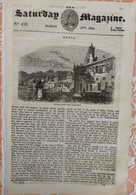 THE SATURDAY MAGAZINE 496 -  28 MARCH 1840. GENOA GENOVA - Autres & Non Classés