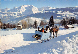 74-MONT-BLANC- PROMENADE EN TRAINEAU AU PAYS DU MONT-BLANC - Chamonix-Mont-Blanc