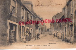 86- LA TRIMOUILLE - GRANDE RUE - EDITEUR RIGOLLET   -VIENNE - La Trimouille