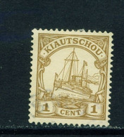 KIAOCHOW  -  1905 Yacht Definitive 1c Used As Scan - Caroline Islands